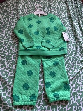 NWT Jumping Beans St Patrick’s Day pajamas